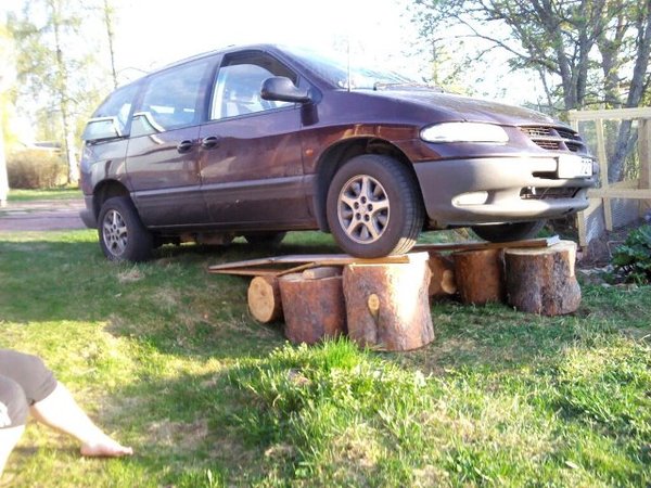 Frugan påstår att jag e galen...